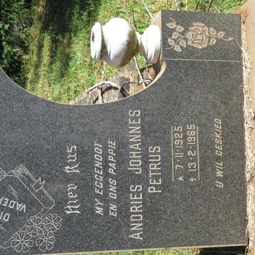 KUUN Andries Johannes Petrus 1925-1965