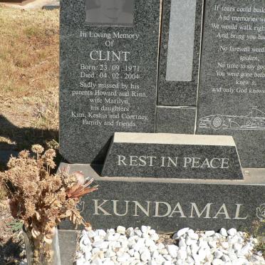 KUNDAMAL Clint 1971-2004