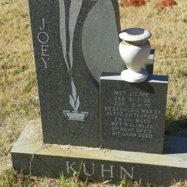 KUHN Joey 1935-1977