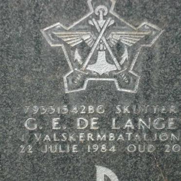 LANGE G.E., de -1984