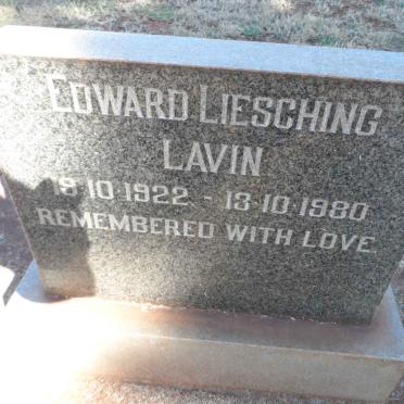 LAVIN Edward Liesching 1922-1980