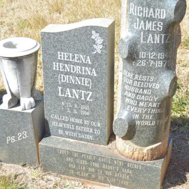 LANTZ Richard James 1940-1970 &amp; Helena Hendrina 1945-1996