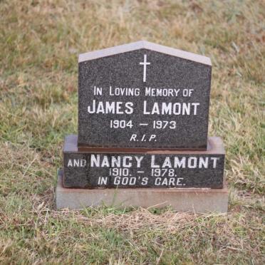 LAMONT James 1904-1973 &amp; Nancy 1910-1978