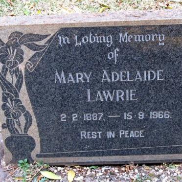 LAWRIE Mary Adelaide 1887-1966