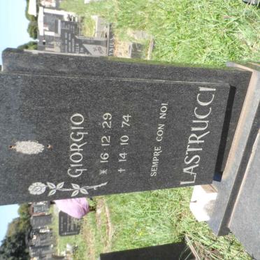 LASTRUCCI Giorgio 1929-1974