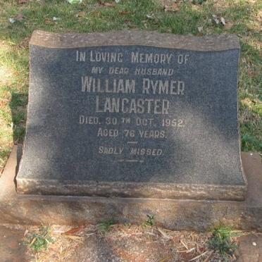 LANCASTER William Rymer -1952