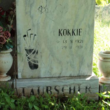 LAUBSCHER Kokkie 1921-1981 &amp; Louise 1923-
