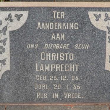 LAMPRECHT Christo 1935-1955