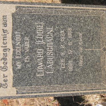 LABUSCHAGNE Edward 1923-1969