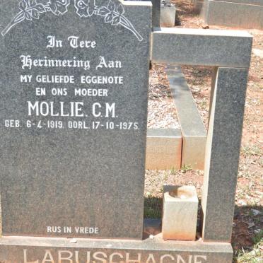 LABUSCHAGNE Mollie C.M. 1919-1975