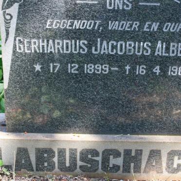 LABUSCHAGNE Gerhardus Jacobus Albertus 1899-1966
