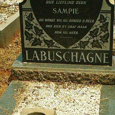 LABUSCHAGNE Sampie 1944-1965