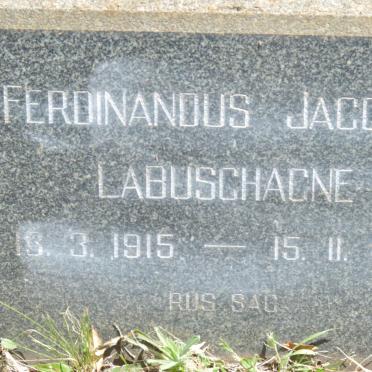 LABUSCHAGNE Ferdinandus Jacobus 1915-1968