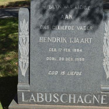 LABUSCHAGNE Hendrik Tjaart 1884-1958