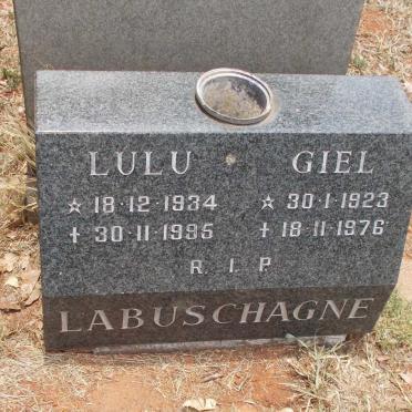 LABUSCHAGNE Giel 1923-1976 &amp; Lulu 1934-1995