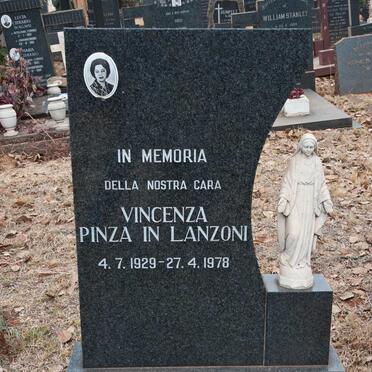 LANZONI Vincenza Pinza In 1929-1978