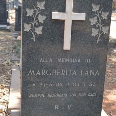 LANA Margherita 1885-1957