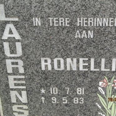 LAURENS Ronellie 1981-1983
