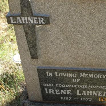 LAHNER Irene 1897-1973