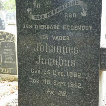 LANDMAN Johannes Jacobus 1892-1952 :: HASHLEY Rosie Elizabeth 1916-1998