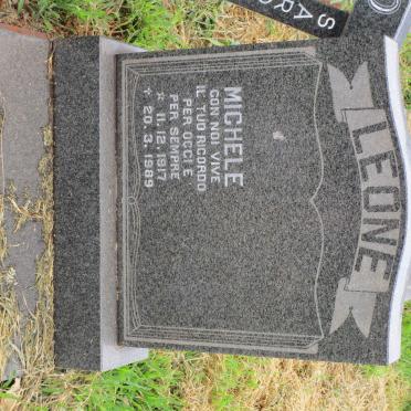 LEONE Michele 1917-1989