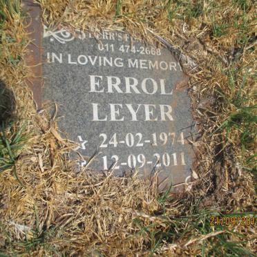 LEYER Errol 1974-2011