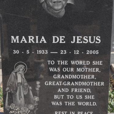 LEITAO Maria De Jesus 1933-2005