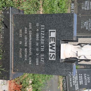 LEWIS Elizabeth 1905-1984