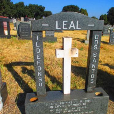 LEAL Ildefonso Dos Santos 1924-1991