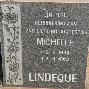 LINDEQUE Michelle 1983-1983