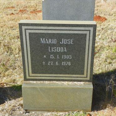 LISBOA Mario Jose 1905-1976