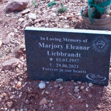 LIEBBRANDT Marjory Eleanor 1957-2021
