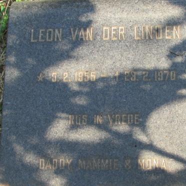 LINDEN Leon, van der 1955-1970
