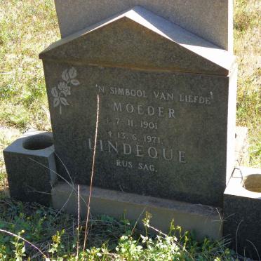 LINDEQUE 1901-1971