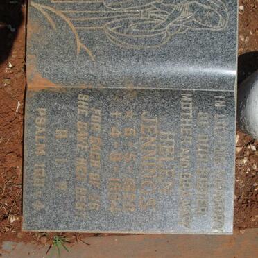 LINDAU Louise 1882-1952 :: JENNINGS Helen 1920-19?4