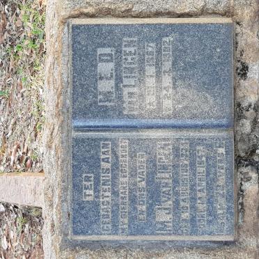 LINGEN M.J., van 1???-1947 &amp; M.E.D. 18?7-1982