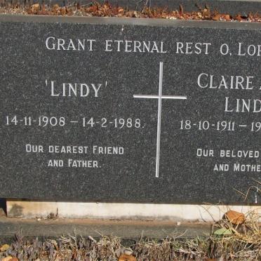 LIND Lindy 1908-1988 &amp; Claire Ann 1911-1962