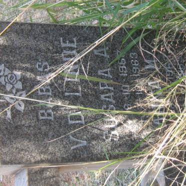 LINDE Susara A., v.d. 1963-1963 :: V.D. Anna M. 1965-196?