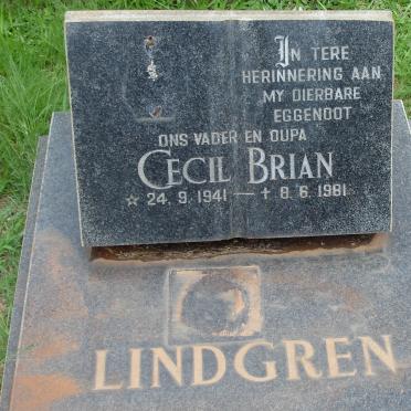 LINDGREN Cecil Brian 1941-1981