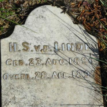 LINDE H.S., v.d. 1856-1897