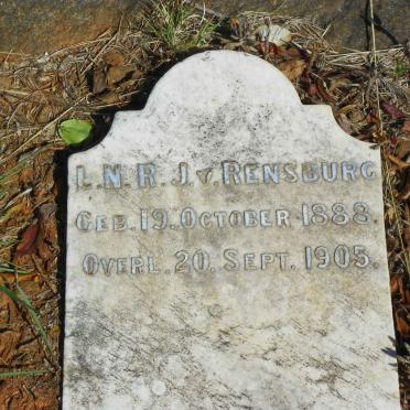 LINDE, v.d. :: J. van RENSBURG :: ROBBERTS