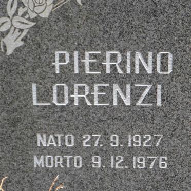 LORENZI Pierino 1927-1976