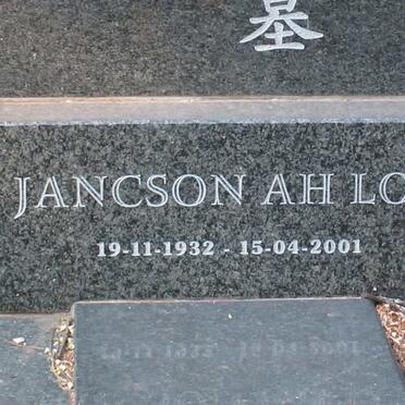 LOY Jancson Ah 1932-2001