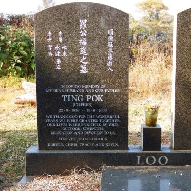 LOO Ting Pok 1946-2000