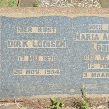 LOOISEN Dirk 1871-1954 &amp; Maria Apolonia TE GROEN 1875-1956