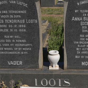 LOOTS Johannes Hendrikus 1896-1958 &amp; Anna Susanna PEPLER 1907-1956
