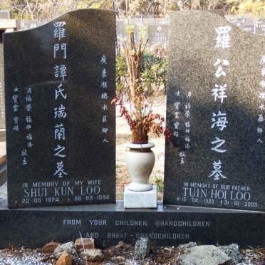 LOO Tuin Hoi 1920-2003 &amp; Shui Kun 1924-1994