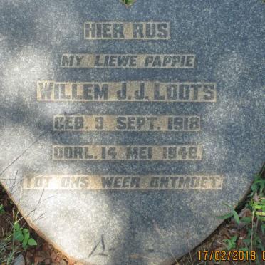 LOOTS Willem J.J. 1918-1948