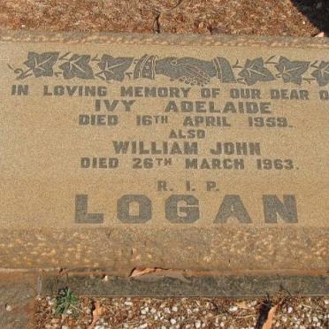LOGAN William John -1963 &amp; Ivy Adelaide -1959