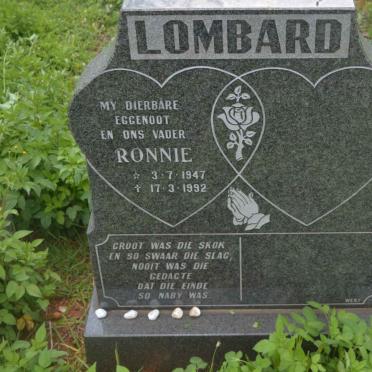 LOMBARD Ronnie 1947-1992
